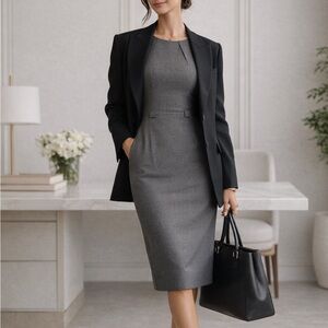 Classic Midi Sheath Dress